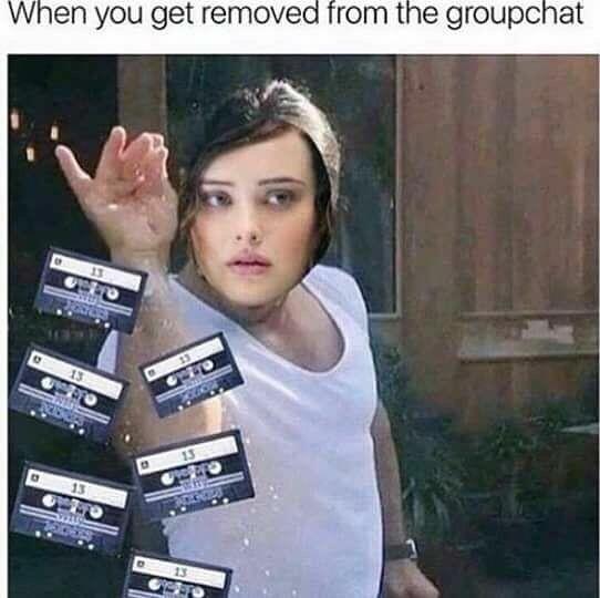 10 Meme "13 Reasons Why" Buatan Netizen yang Bikin Ngakak