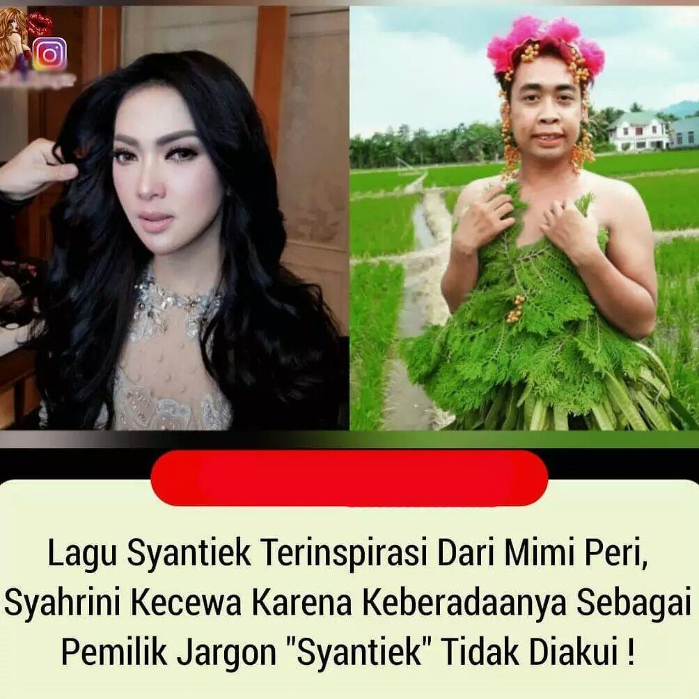 Diejek Kaya Tapi Kok Syahrini Iri!! Karena Siti Badriah Sukses Lagu 'lagi Syantik"
