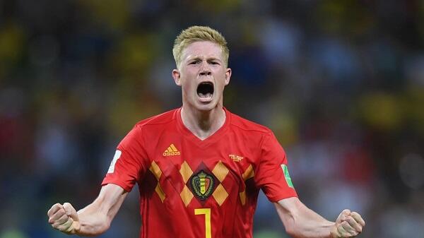 Top Player of the Match Brasil vs Belgia: Kevin De Bruyne