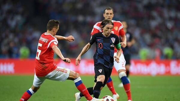 Top Player of the Match Rusia vs Kroasia: Luka Modric