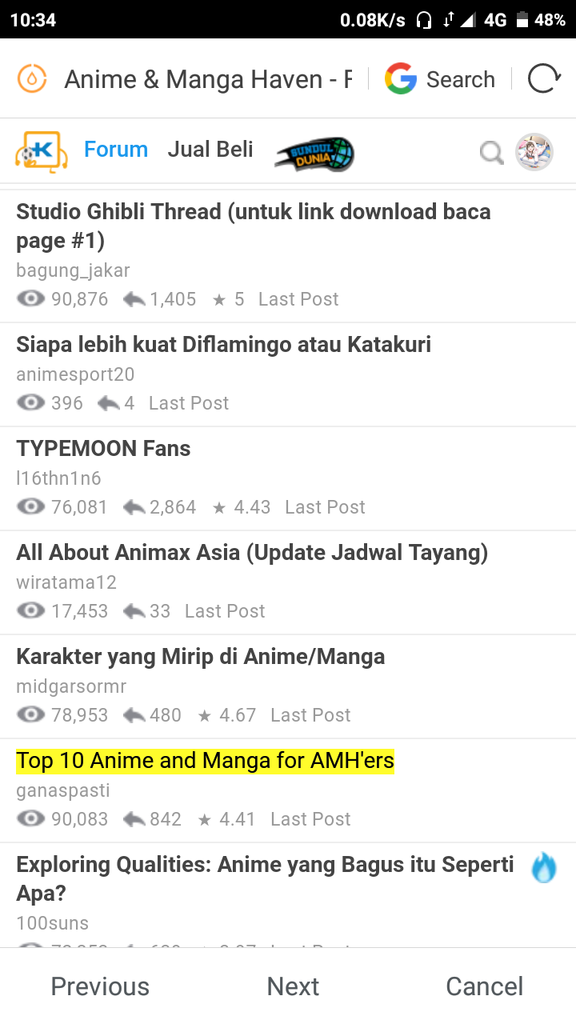 perang top 10 anime favorit