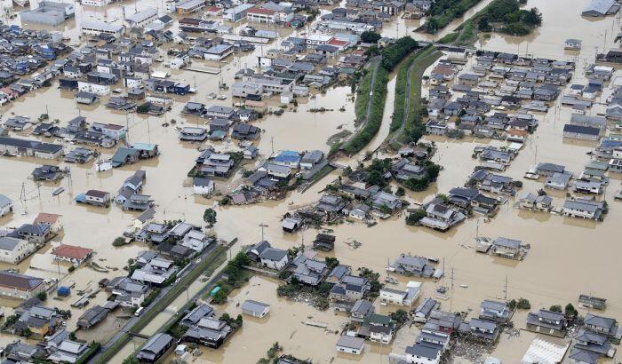 Evakuasi korban banjir Jepang terkendala akses