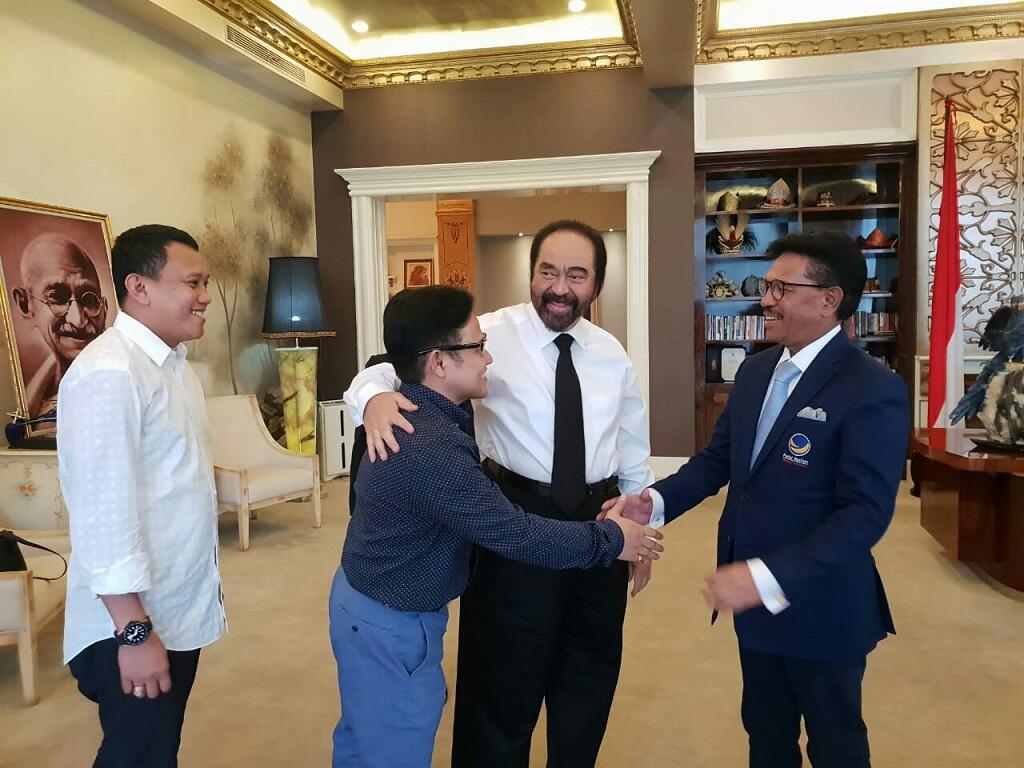 Lagi, Cak Imin Sowan ke Surya Paloh