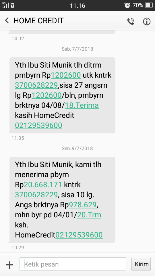 Contoh Kwitansi Multiguna Home Credit All About Home