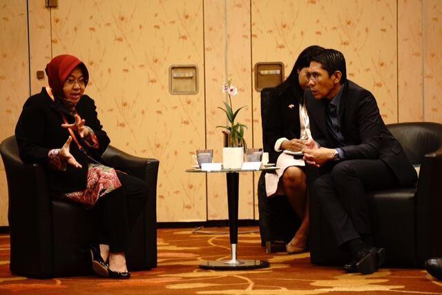 Risma Jalin Tiga Kerjasama Ini dengan Singapura