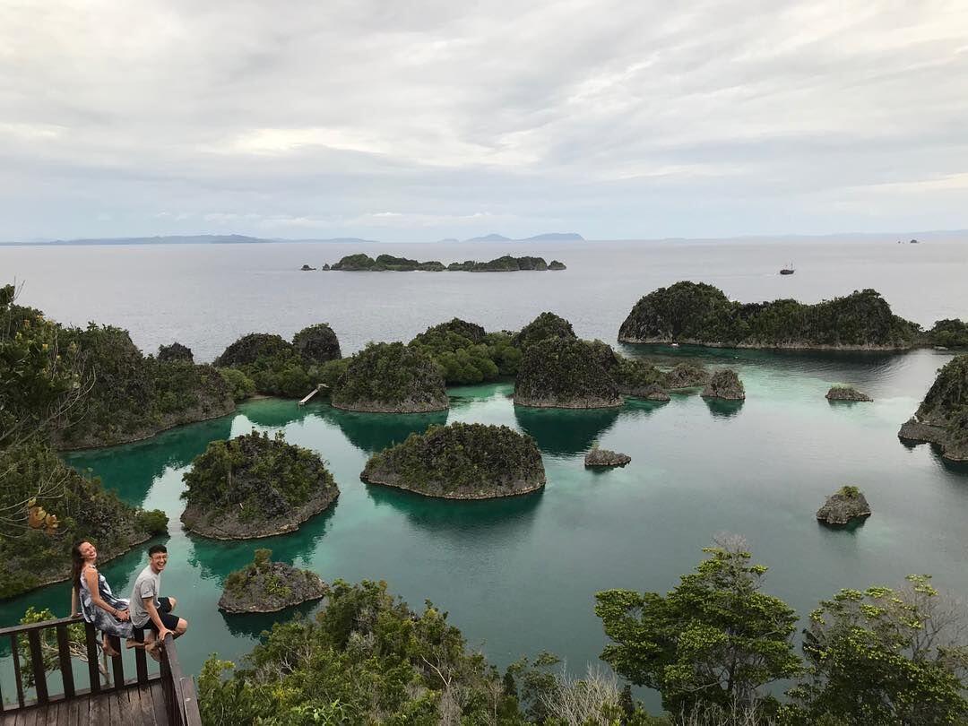 10 Spot Terbaik Raja Ampat, Liburan Romantis ala Nadine-Dimas Anggara