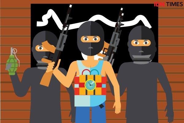 Dua Terduga Teroris Ditangkap Densus 88 di Sukabumi