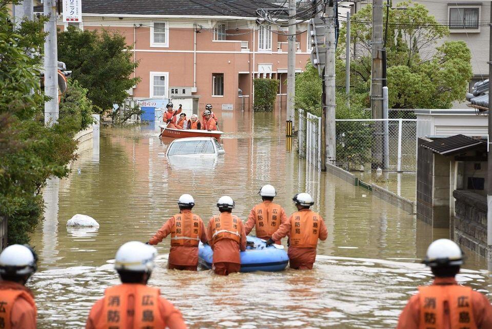 Banjir dan Longsor Sapu Jepang, Puluhan Orang Dilaporkan Tewas