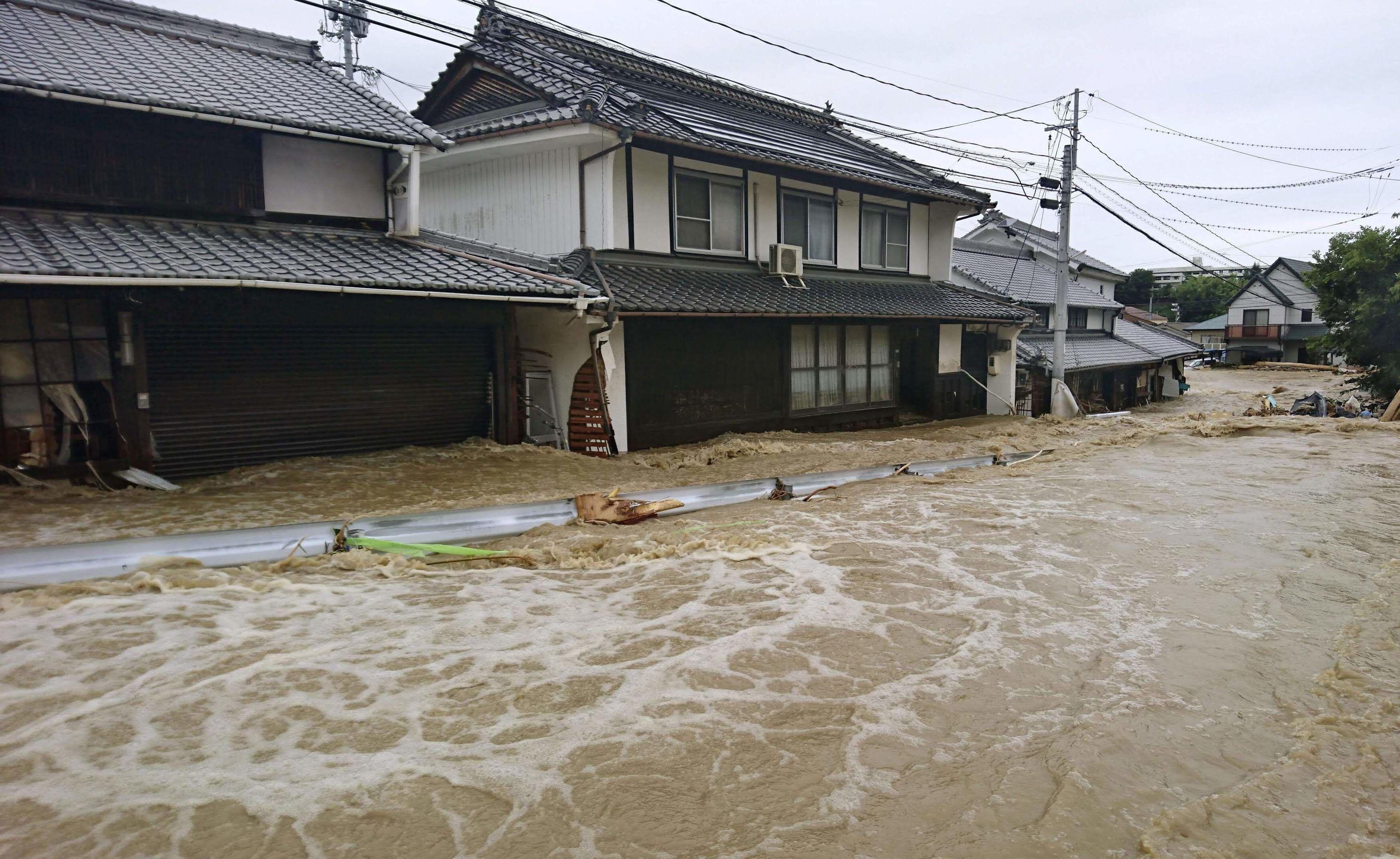 Banjir dan Longsor Sapu Jepang, Puluhan Orang Dilaporkan Tewas