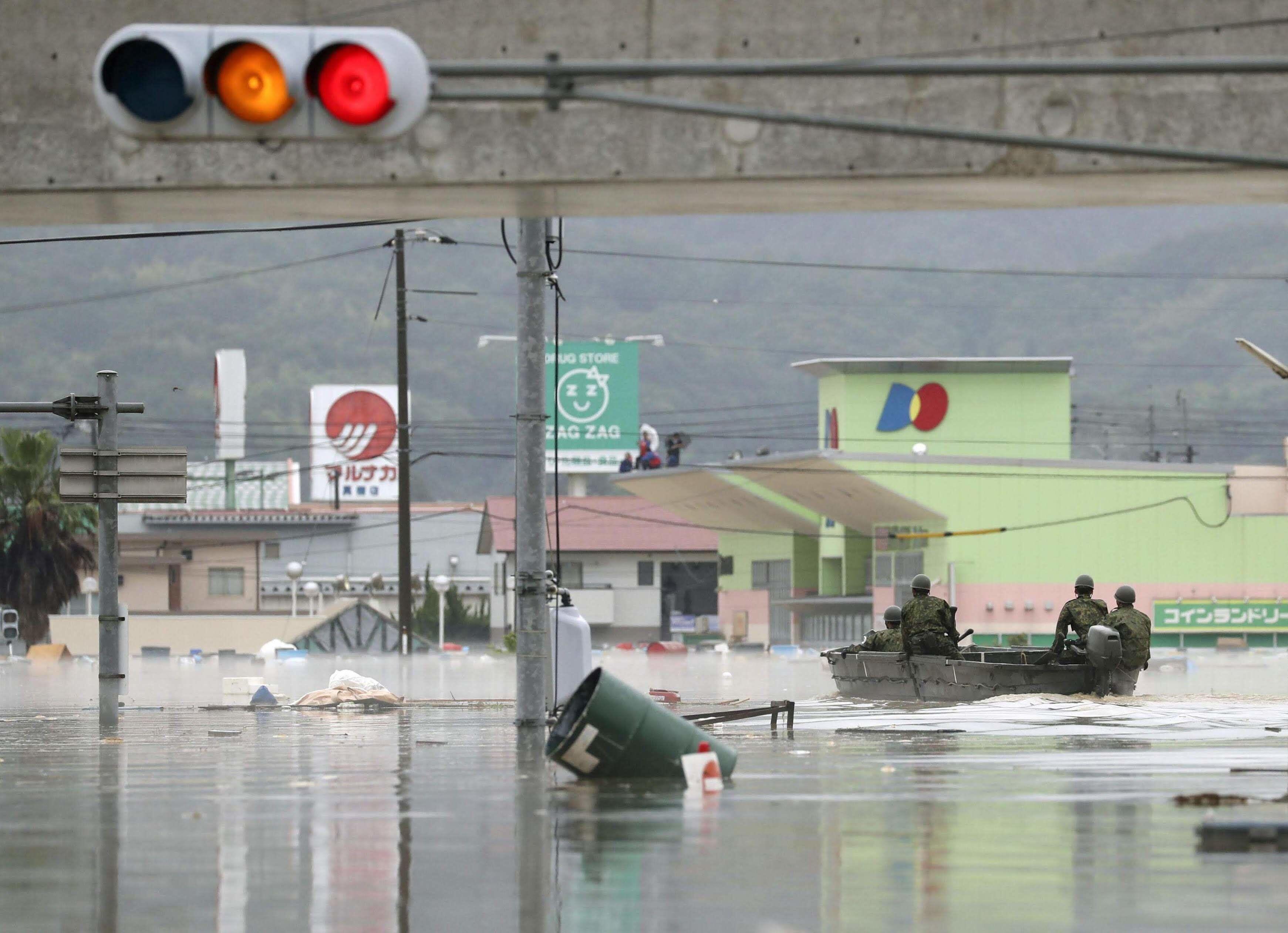 Banjir dan Longsor Sapu Jepang, Puluhan Orang Dilaporkan Tewas