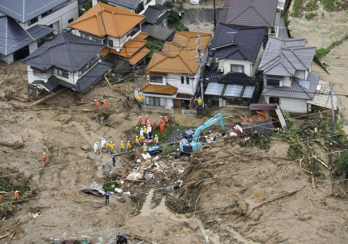 Banjir di Jepang, 100 Orang Sejauh Ini Dikabarkan Meninggal