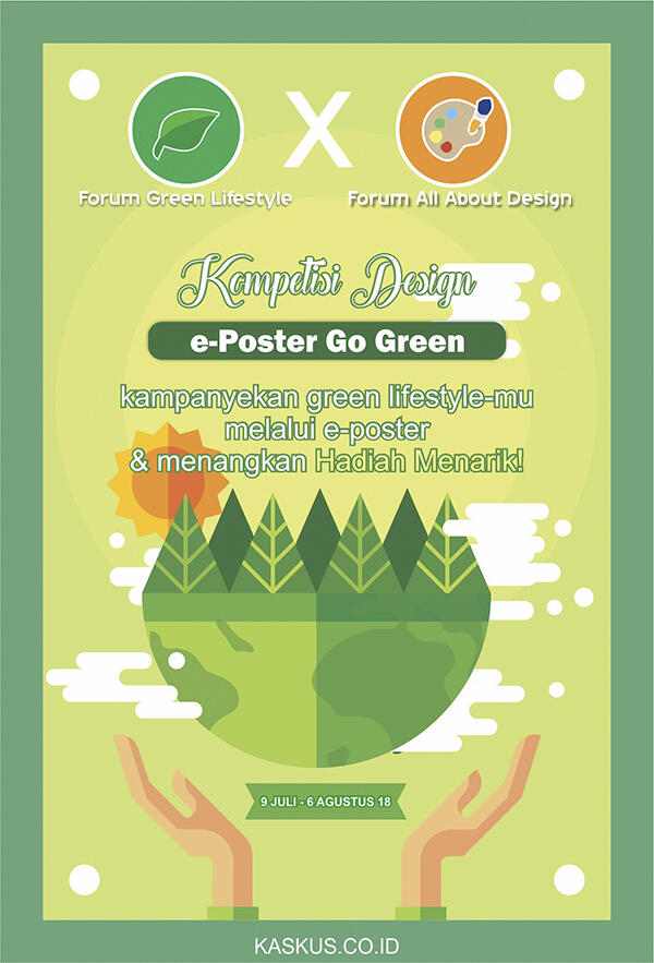 Poster Sederhana Tentang Go Green Semua Tentang Informasi Poster