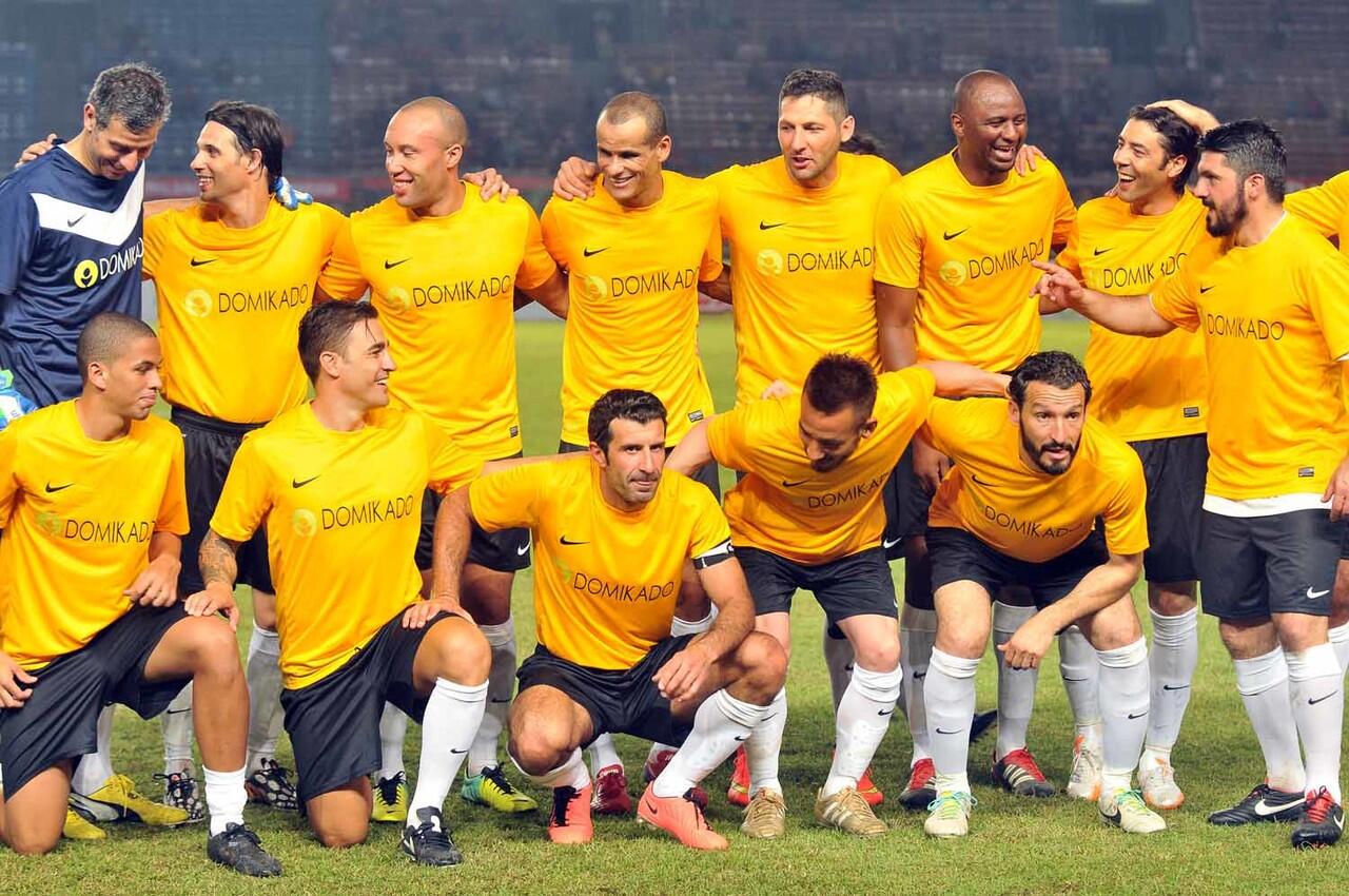 Football Legend. Alessandro Nesta, Gattuso, Rui Costa, Luis Figo, dll
