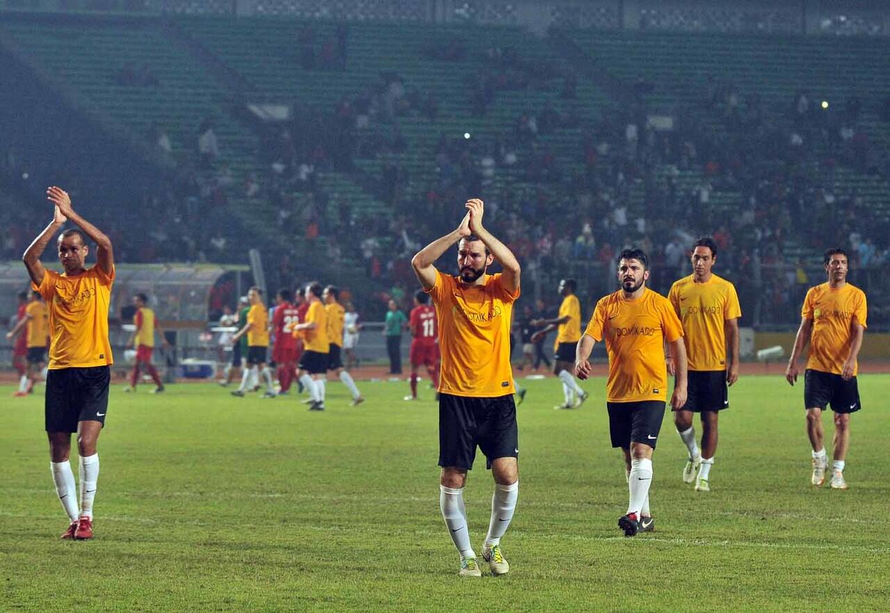Football Legend. Alessandro Nesta, Gattuso, Rui Costa, Luis Figo, dll