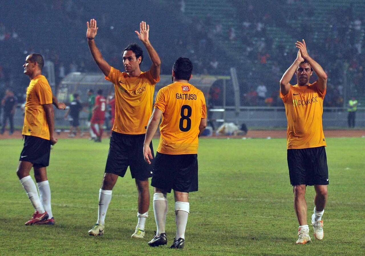 Football Legend. Alessandro Nesta, Gattuso, Rui Costa, Luis Figo, dll