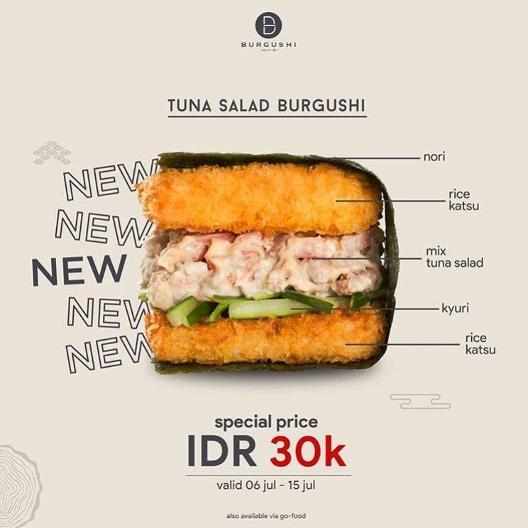 Hadir di Surabaya, 10 Potret Unik Burger-Sushi Ini Bikin Ngiler