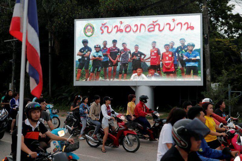 11 Anak yang Terjebak di Gua Thailand Berhasil Diselamatkan
