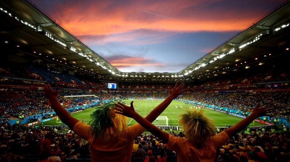 Foto: Begini Totalitas Suporter Piala Dunia 2018