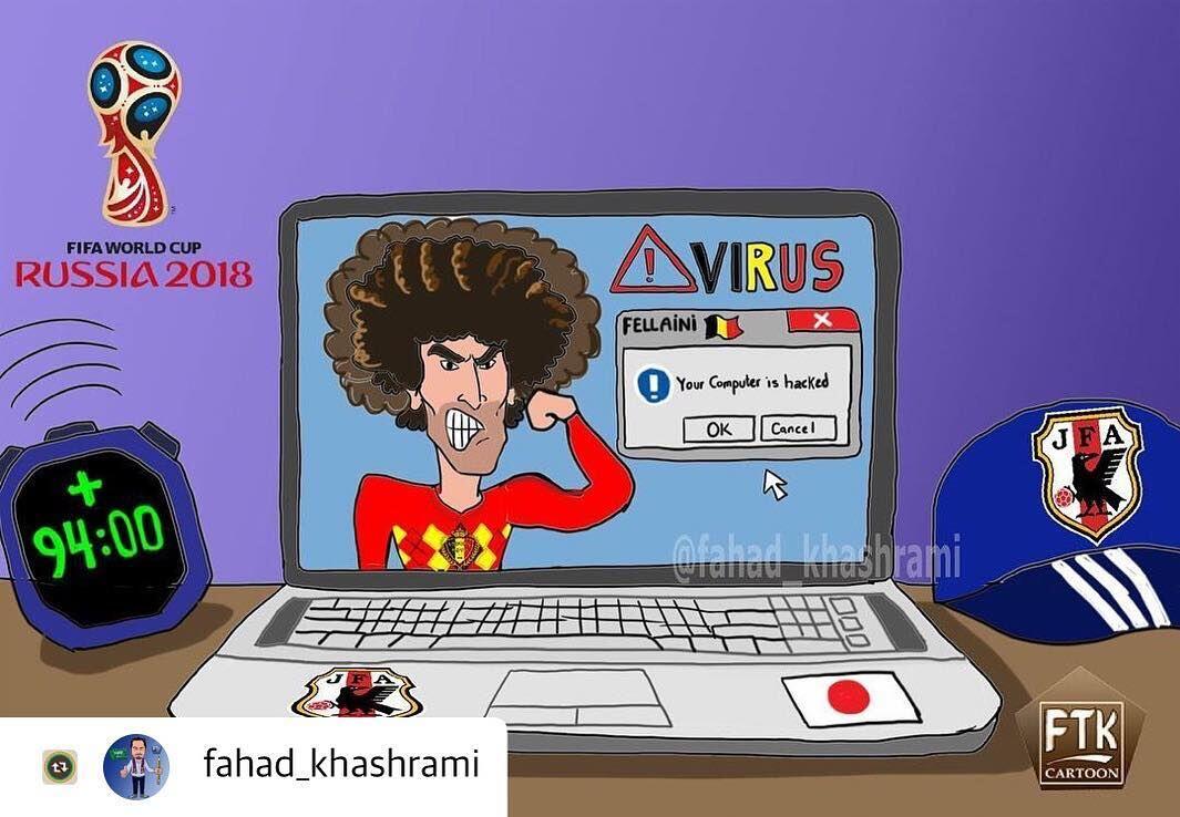 14 Ilustrasi Ini Bukti Bahwa Belgia Bikin Pemain Brasil Kebingungan