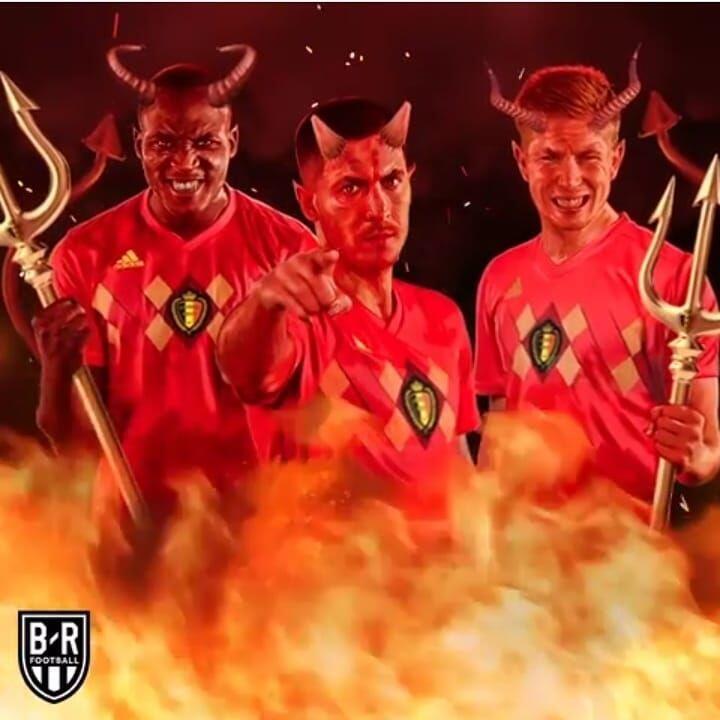 14 Ilustrasi Ini Bukti Bahwa Belgia Bikin Pemain Brasil Kebingungan