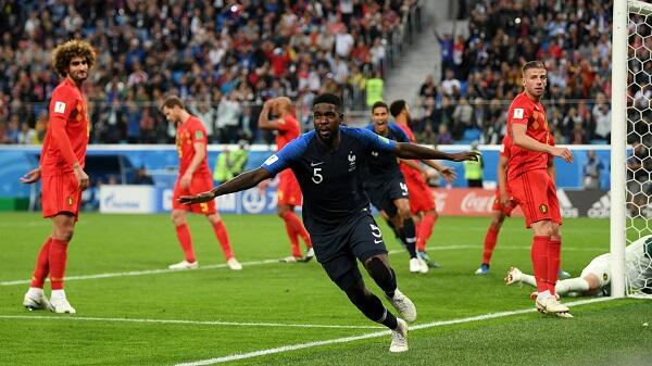 Top Player of the Match Prancis vs Belgia: Samuel Umtiti