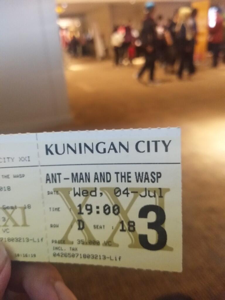 &#91;FR&#93;Serba Merah dan Hitam di KASKUS Movie Night Out, Ant-Man and The Wasp