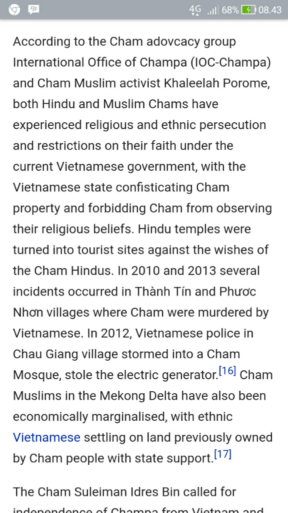 Sejarah Perkembangan Islam di Vietnam