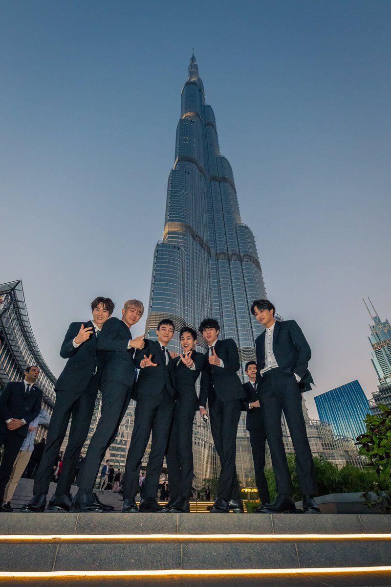 EXO Satu-satunya Artis KPop yang Bakal Tampil di LED Burj Khalifa
