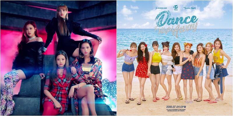 Sama-sama Baru Comeback, Beda Gaya Blackpink dan Twice di Musik Video