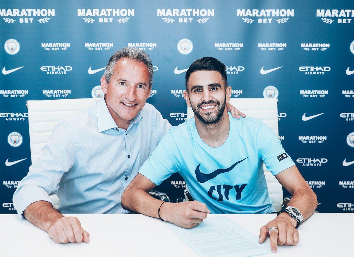 Resmi! Manchester City Menjadi Klub Baru Mahrez