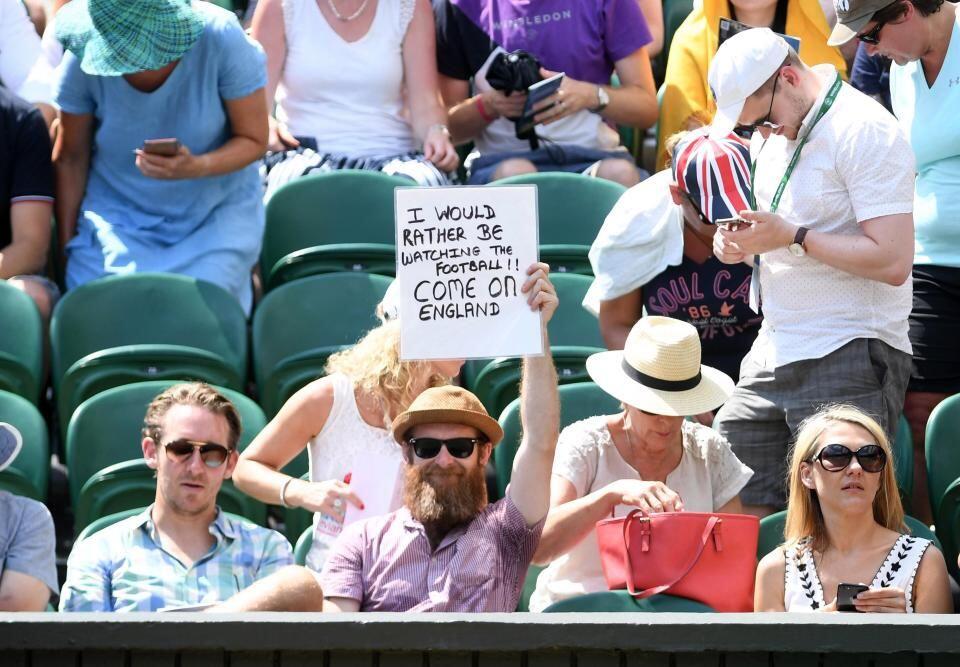 Suporter Inggris Pilih Nonton Mana ya: Wimbledon atau Piala Dunia?