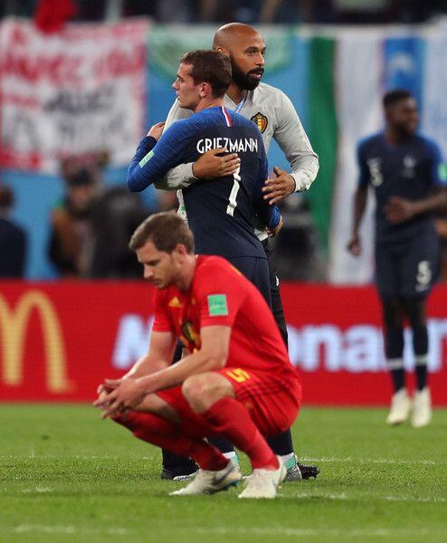 FOTO: Apa yang Dipikirkan Thierry Henry di Bench Belgia Semalam?