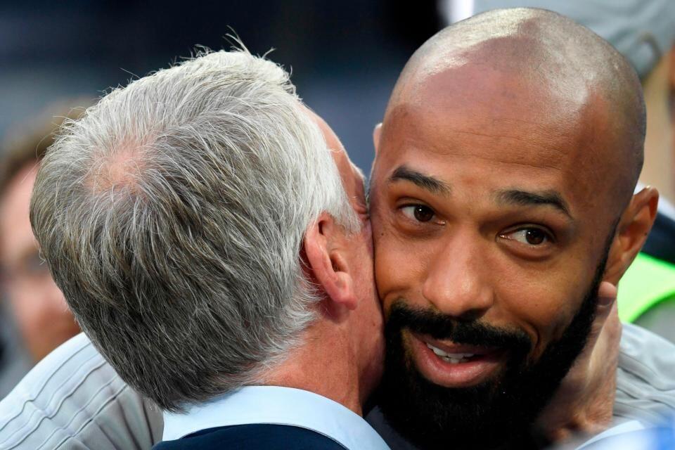 FOTO: Apa yang Dipikirkan Thierry Henry di Bench Belgia Semalam?