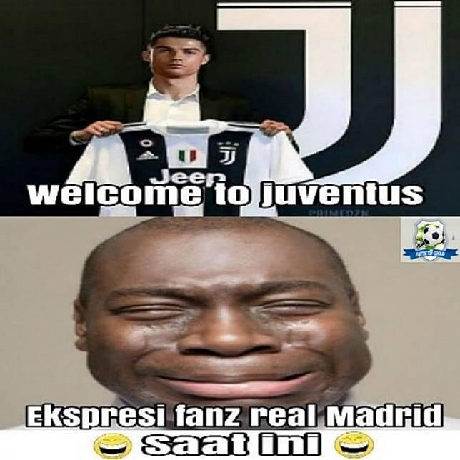 INI DIA, KUMPULAN MEME PINDAHNYA SANG BINTANG CRISTIANO RONALDO