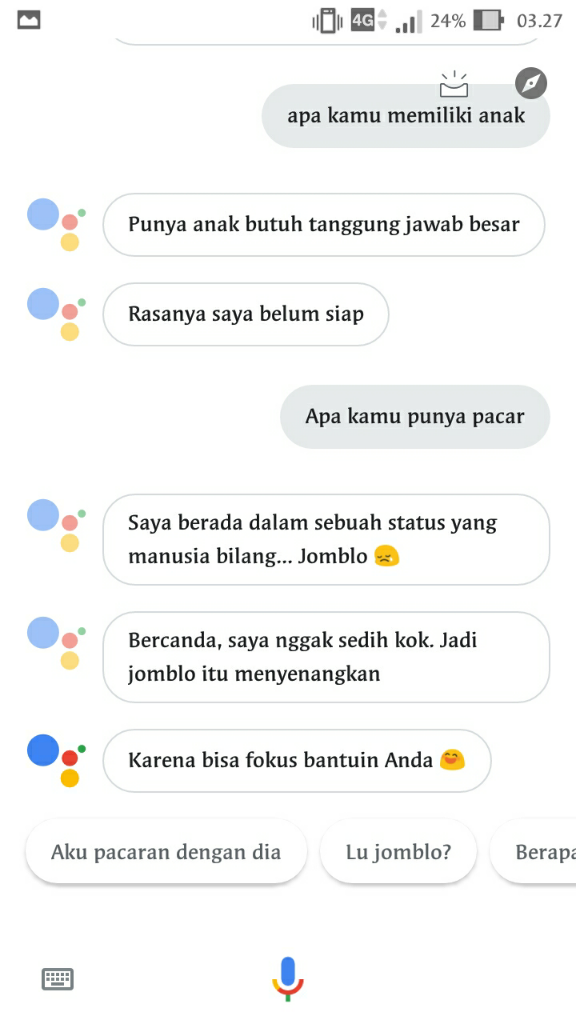 Tak Hanya Sebagai Mesin Pencari Google Juga Bisa Di Ajak Ngobrol, Jomblo Wajib Coba