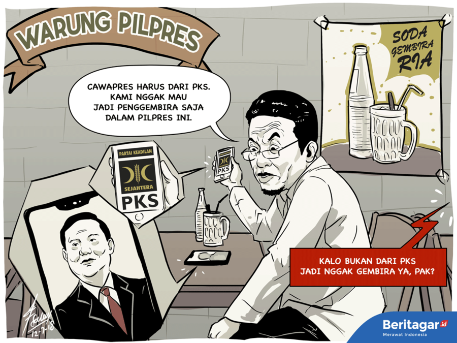 Pokoknya cawapres untuk Prabowo harus dari PKS