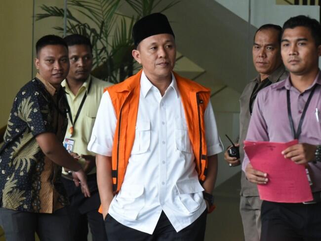 Jaksa Tuntut Hakim Cabut Hak Politik Bupati Mustafa