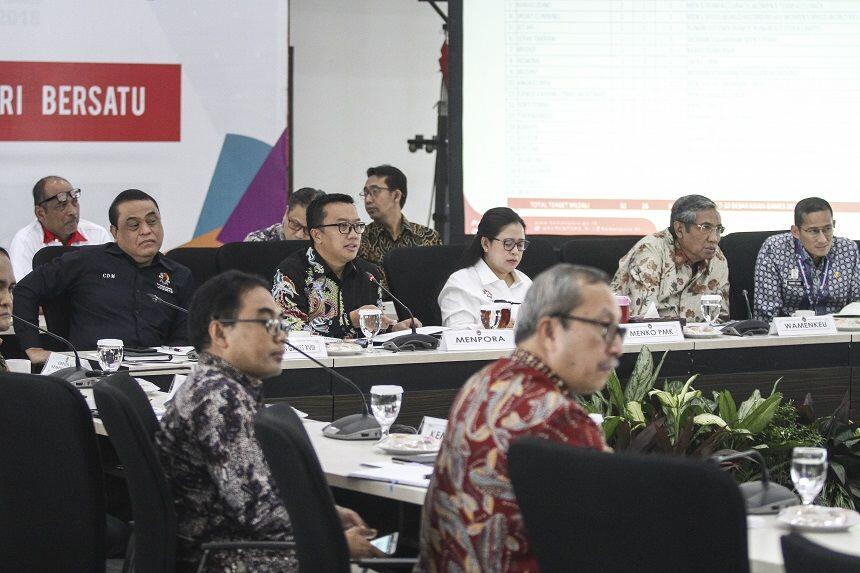 Pimpin Rapat Persiapan Asian Games,Puan Undang Semua Ketua Cabor