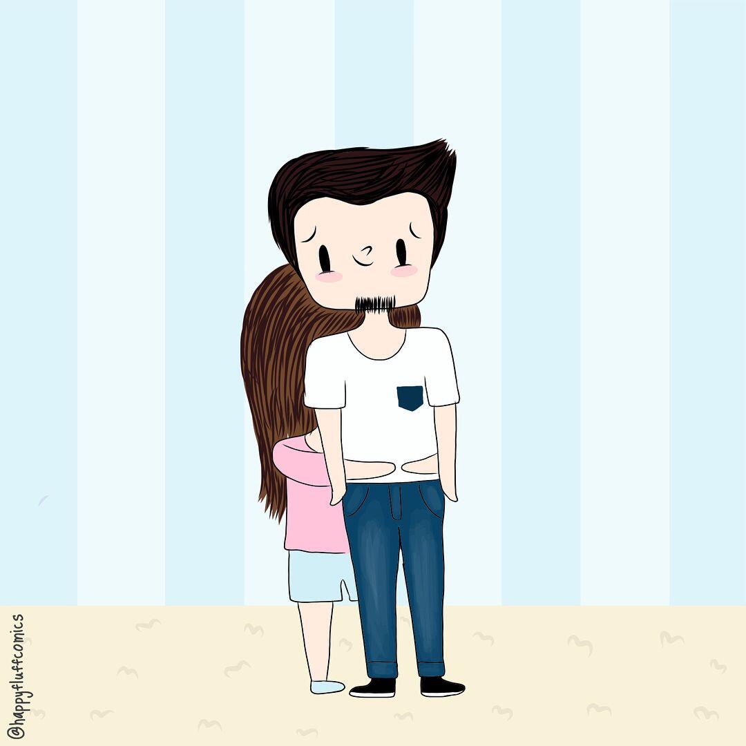 10 Ilustrasi Kocak Gambarkan Rasanya Punya Gebetan, Pernah Mengalami?