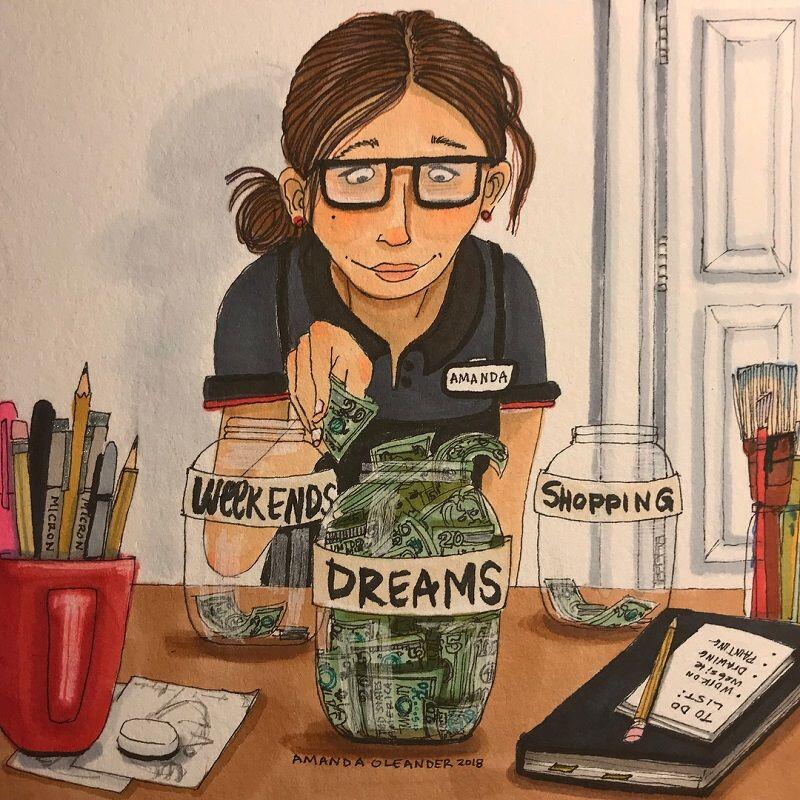 10 Ilustrasi yang Mewakili Kehidupan Para Cewek Tangguh nan Mandiri