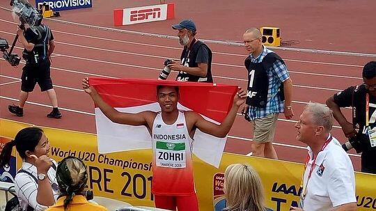 Punya Bakat Sejak Kecil, Ini Perjalanan Lalu M Zohri di Dunia Atletik