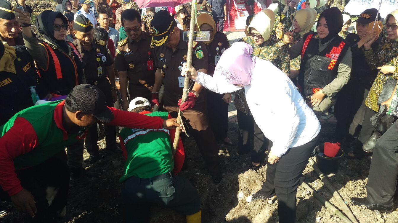 Risma Sulap TPA Menjadi Taman Bunga Kelas Dunia