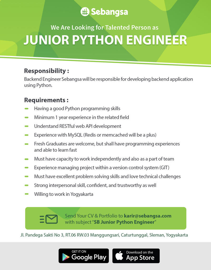 Junior Python Engineer