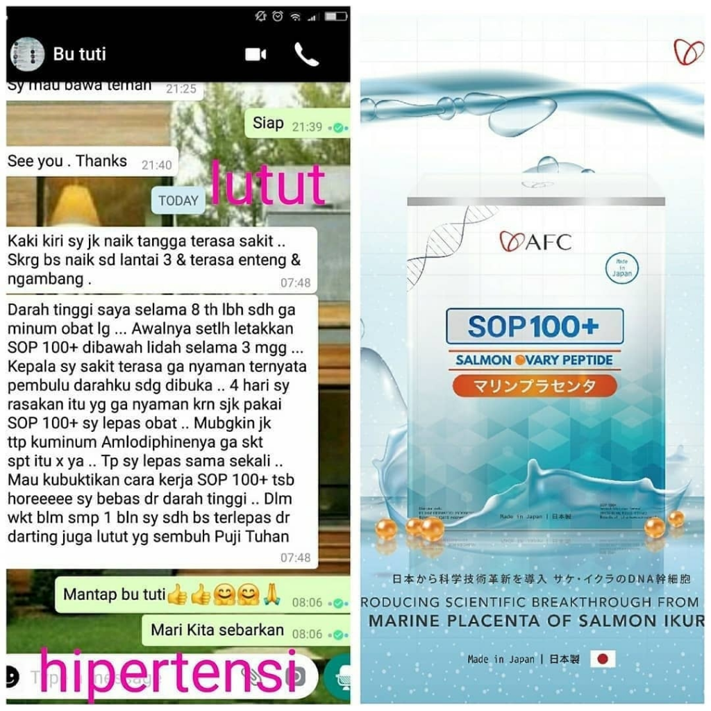 Life Science Indonesia Salmon Ovary Peptide 100+ Bisnis MLM terbaik