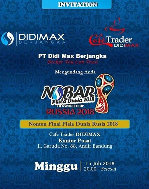 Nobar with live Trading