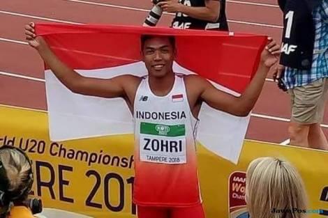 Ini Latar Belakang Kehidupan Zohri Sang Juara Dunia