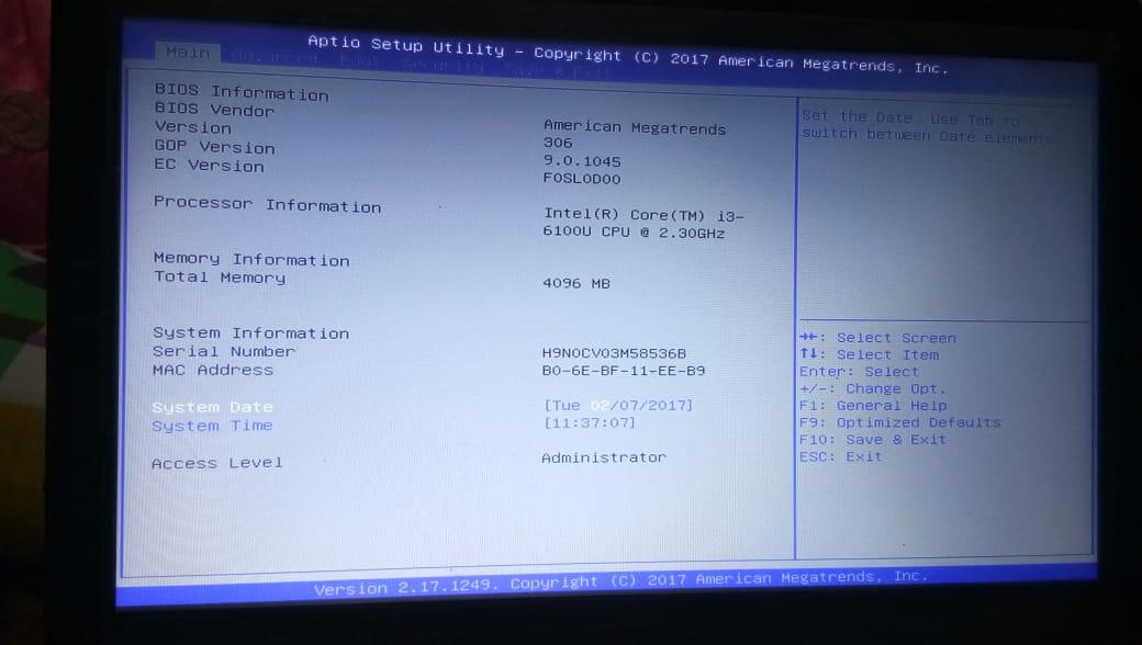 laptop asus x441U aneh