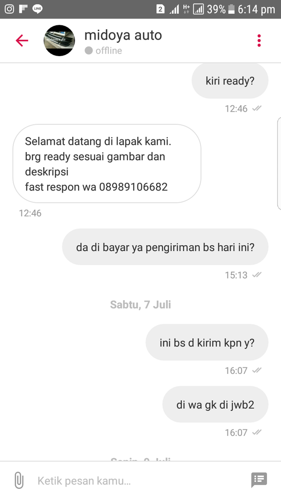 Bukalapak bikin frustasi