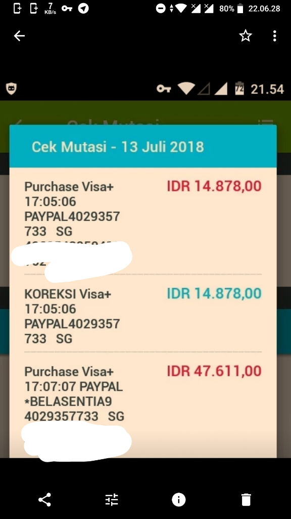 KEBOBOLAN REKENING, DANA TIBA TIBA LENYAP TABUNGAN PERMATA ME Bank Permata