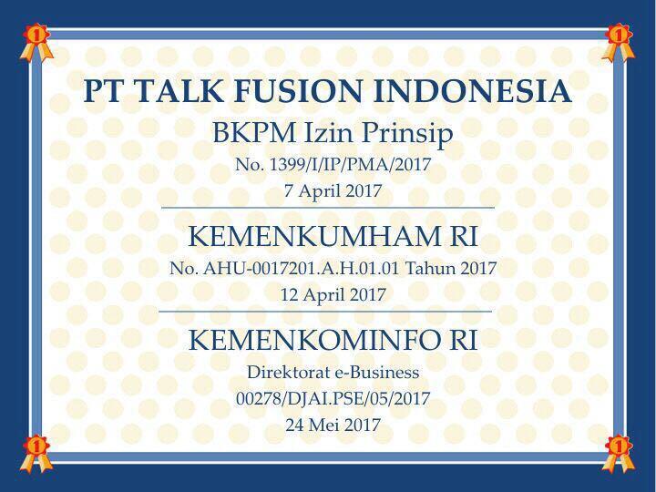 TALK FUSION INDONESIA #WorldwideBusiness